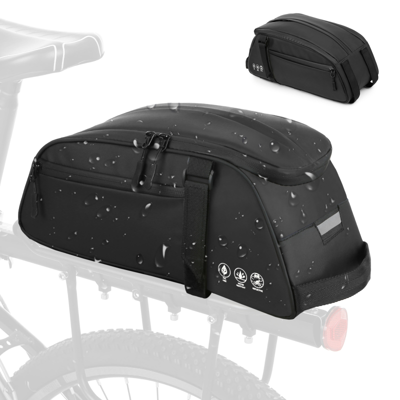 Cycling Gear Storage Rack - Светоотражающая сумка на сиденье горного велосипеда,