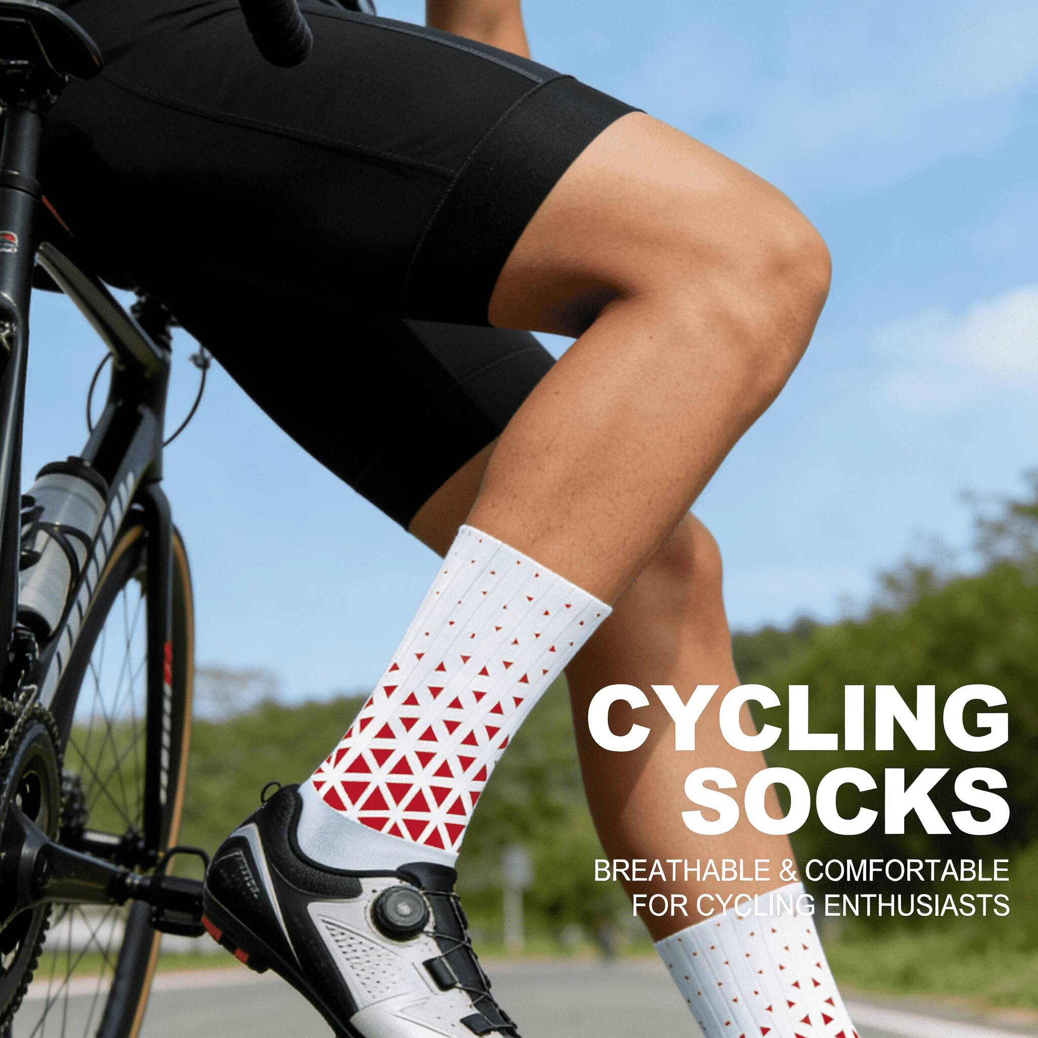 Cycling Gear Man - Профессиональные велосипедные носки 2026: Нескользящие, влагоотводящие,