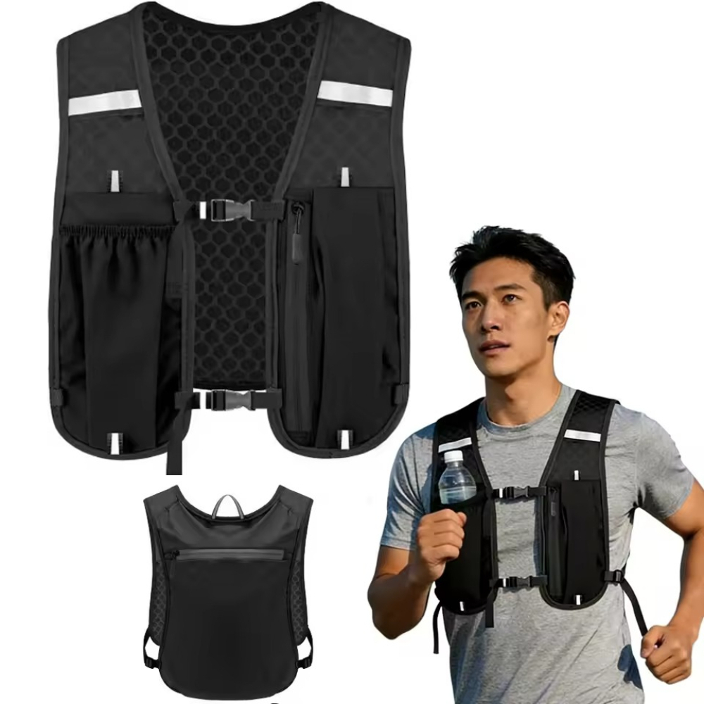 Cycling Backpack - Водонепроницаемый дышащий жилет-рюкзак для бега и