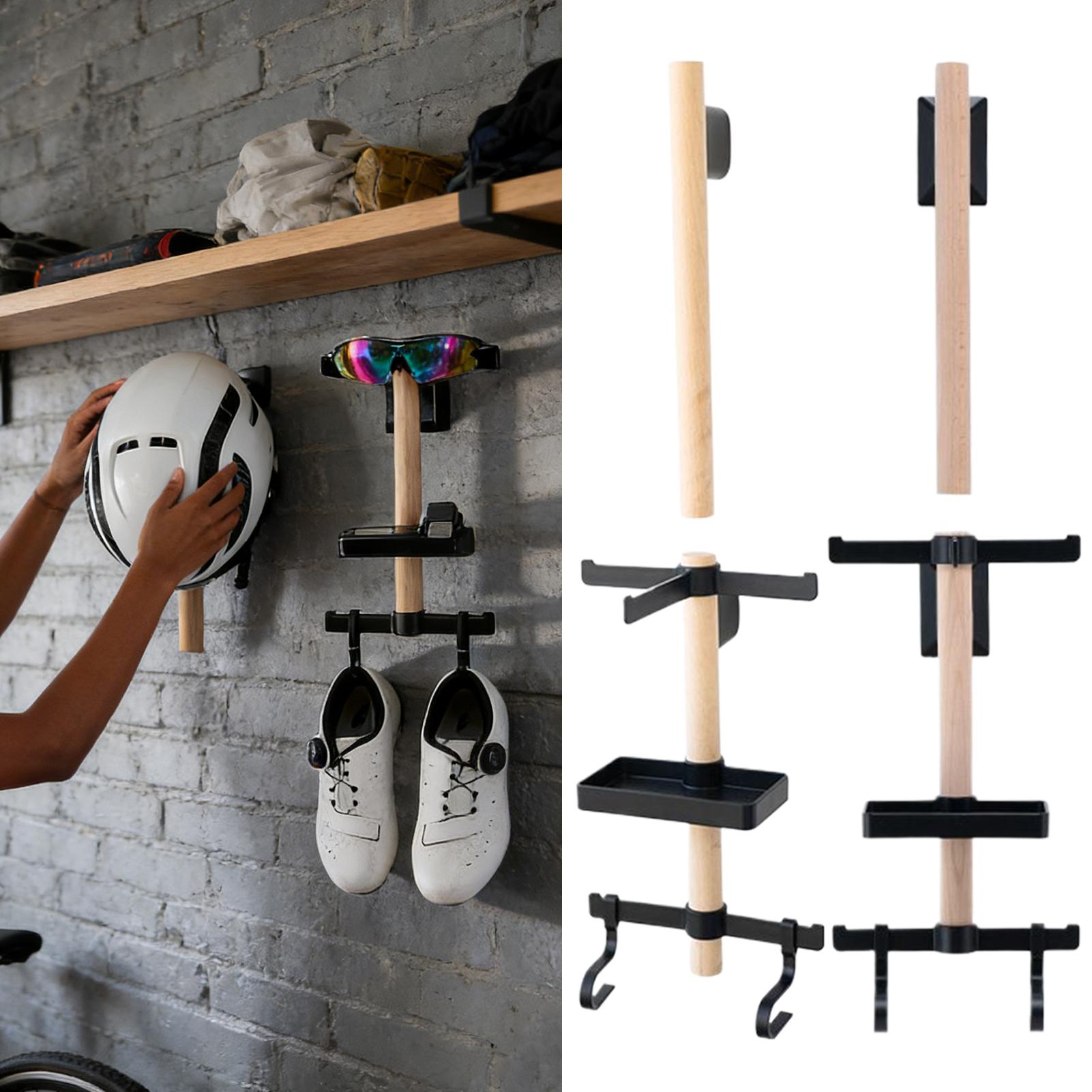 Cycling Gear Wall Storage - Настенный держатель для хранения велосипедного снаряжения: