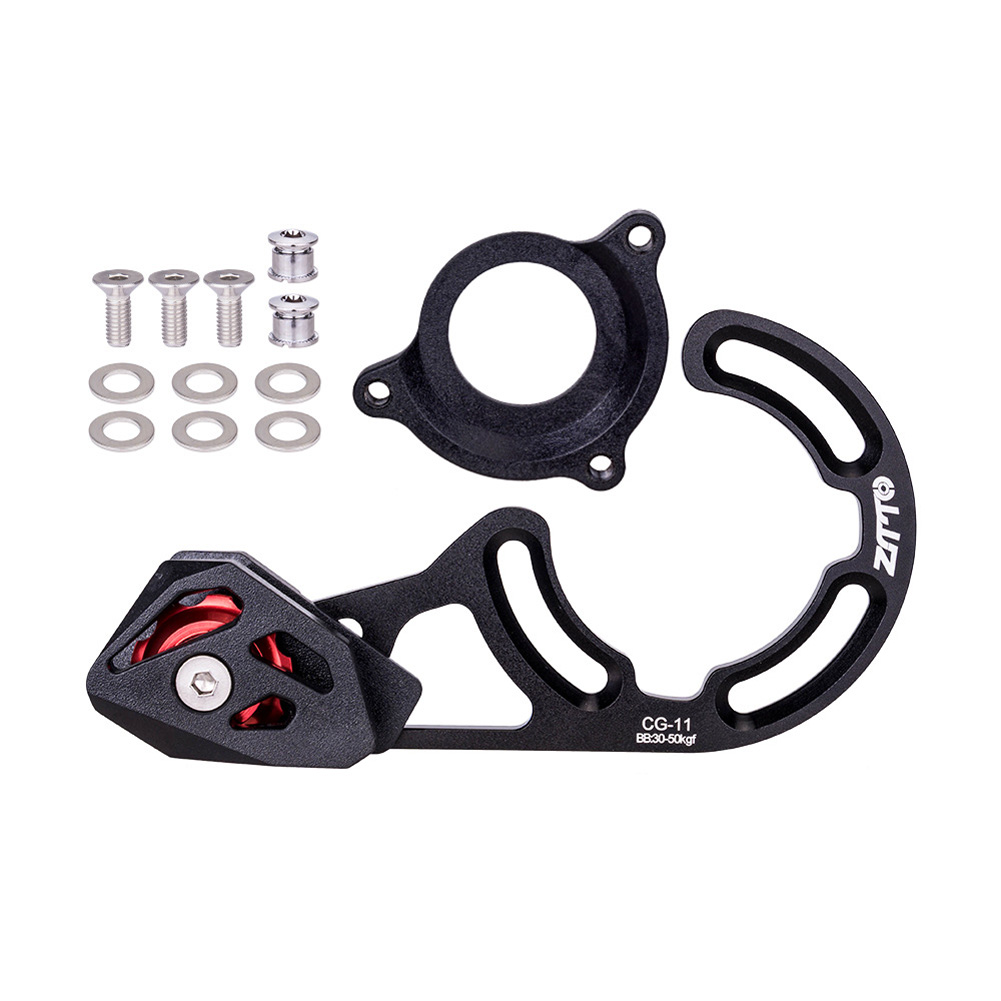 Cycling Gear Guide - Черный направляющий ролик цепи для MTB