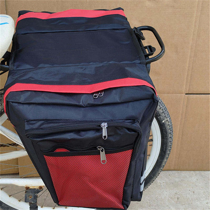 Cycling Gear Storage Rack - Вместительная двусторонняя сумка-багажник на заднее сиденье