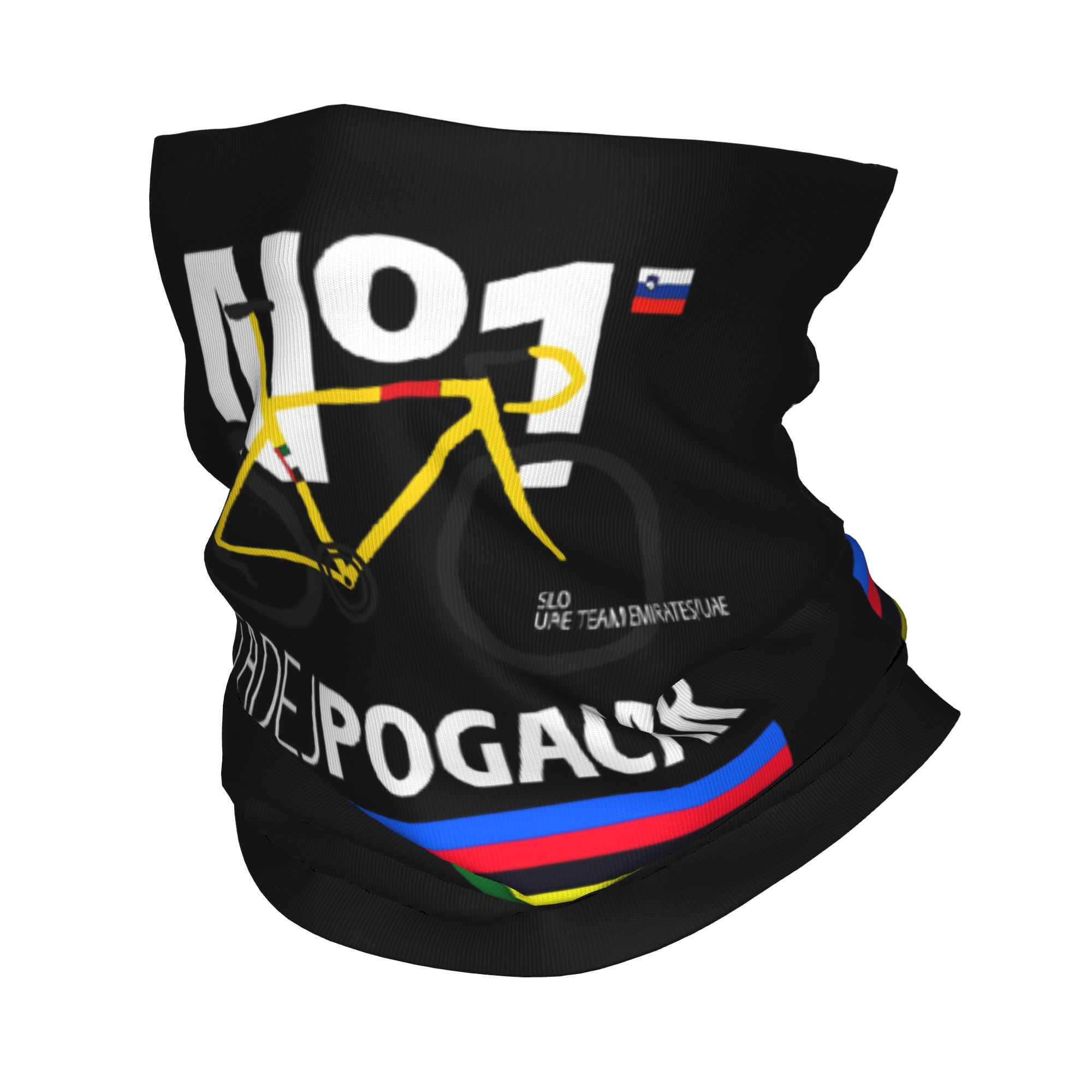 Cycling Face Mask - Tadej Pogacar велосипедная бандана, гетры с