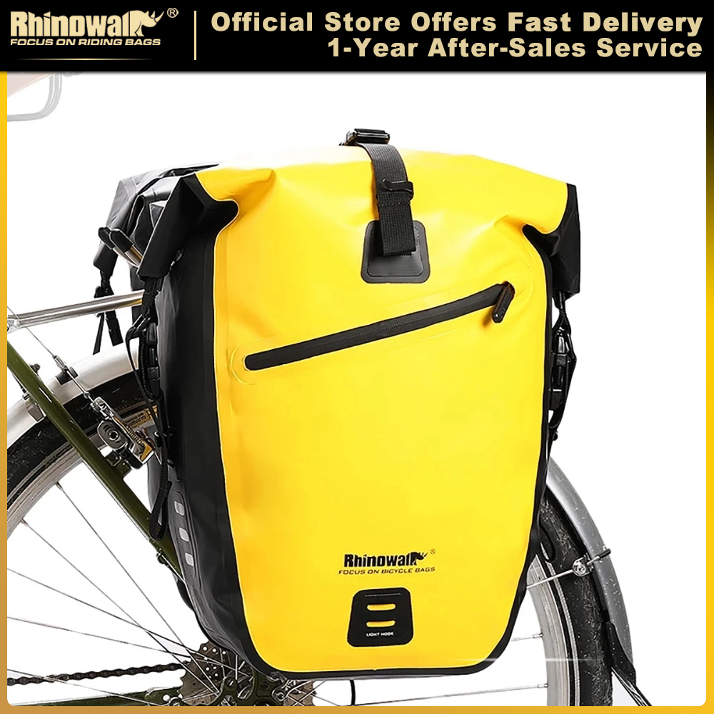 Cycling Gear Storage Rack - Водонепроницаемая велосипедная сумка Rhinowalk 20л/27л, дорожная