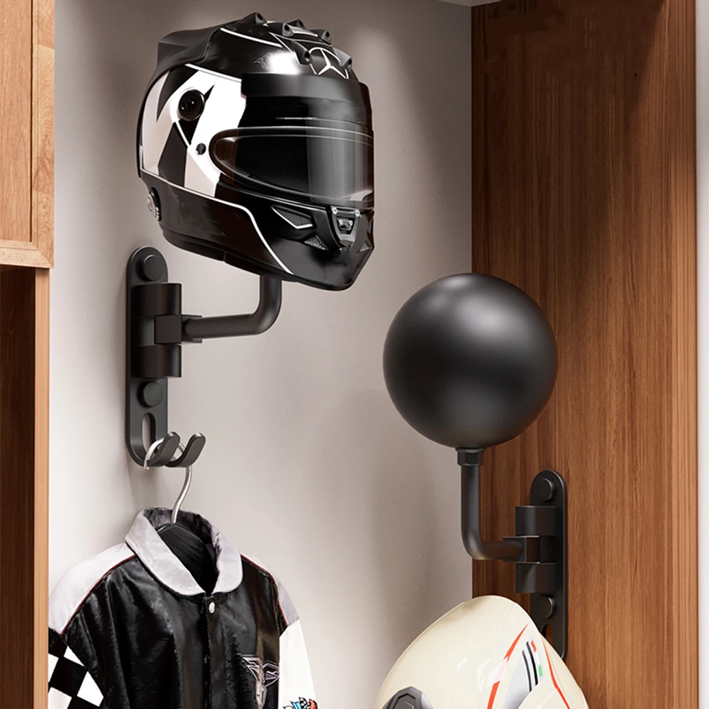 Cycling Gear Wall Storage - Настенный держатель для мотоциклетного шлема —