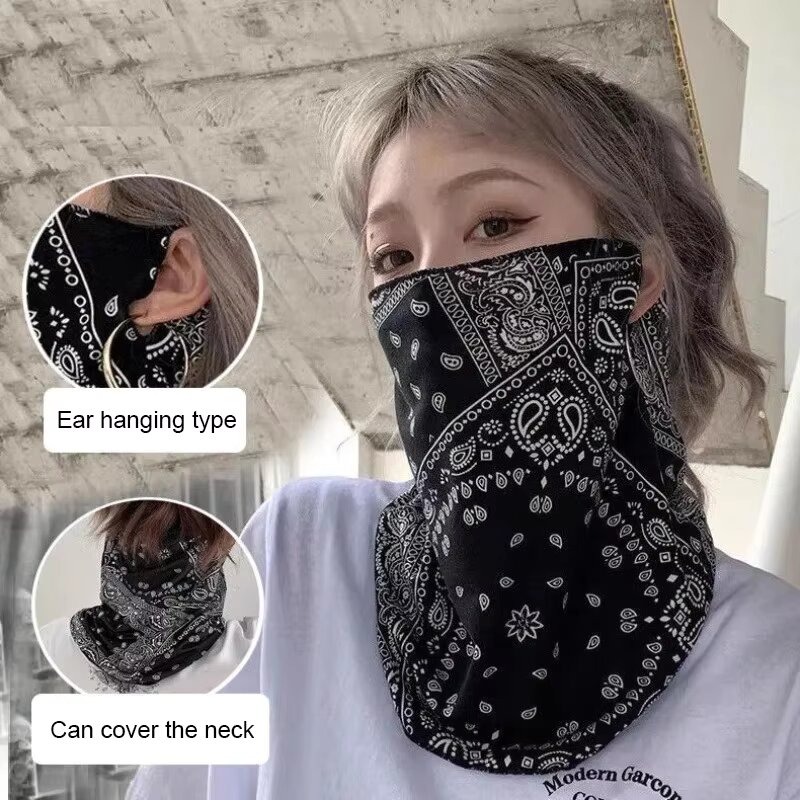 Модная панк-маска от солнца дл – обзор и цена Cycling Face Mask