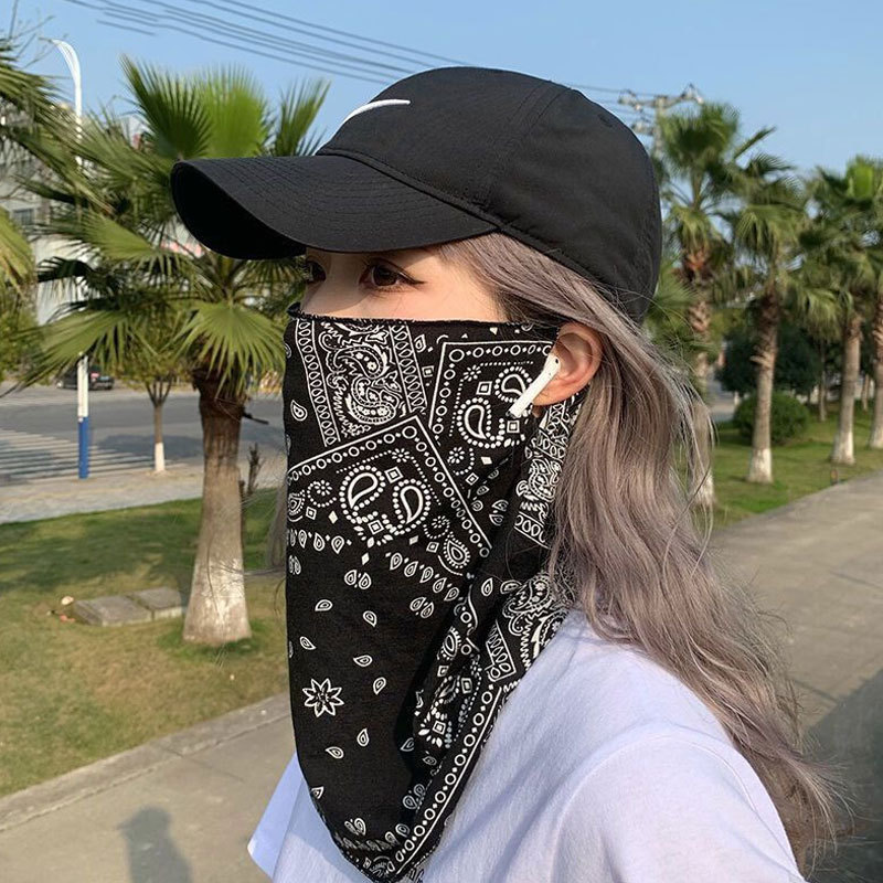 Модная панк-маска от солнца дл – обзор и цена Cycling Face Mask
