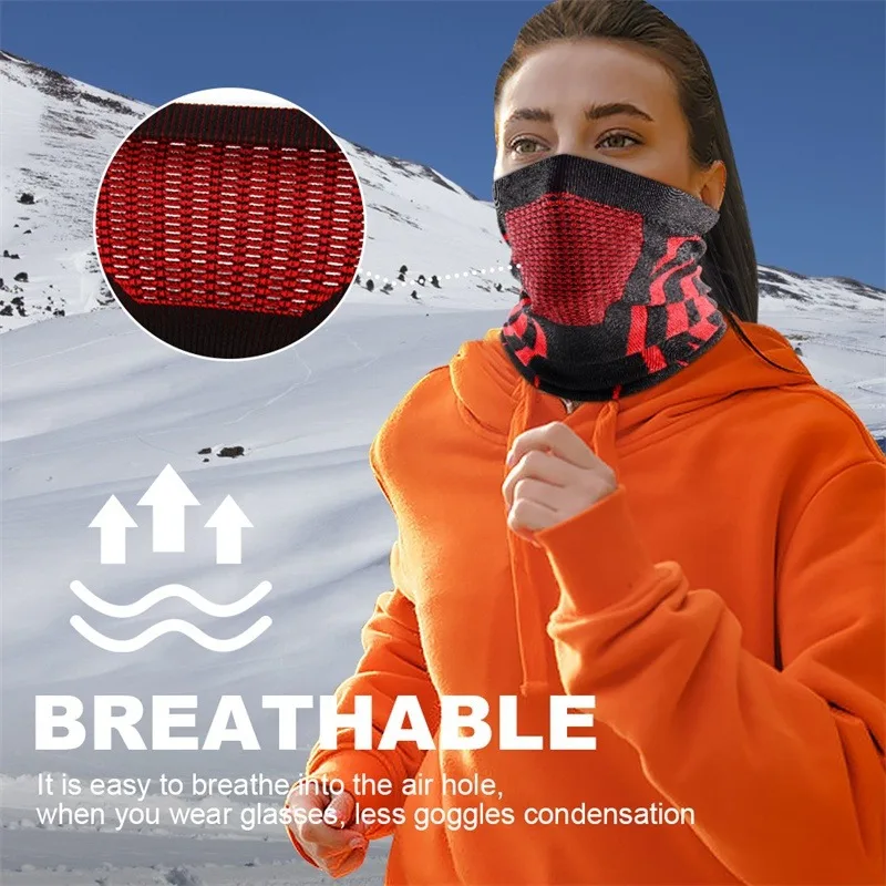 Цветной зимний дышащий удобный – обзор и цена Cycling Face Mask