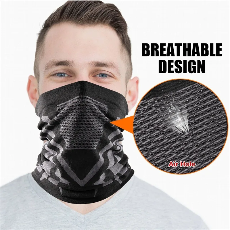 Цветной зимний дышащий удобный – обзор и цена Cycling Face Mask