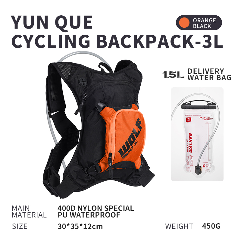 WOLFWALKE Skylark Рюкзак для б – обзор и цена Cycling Backpack