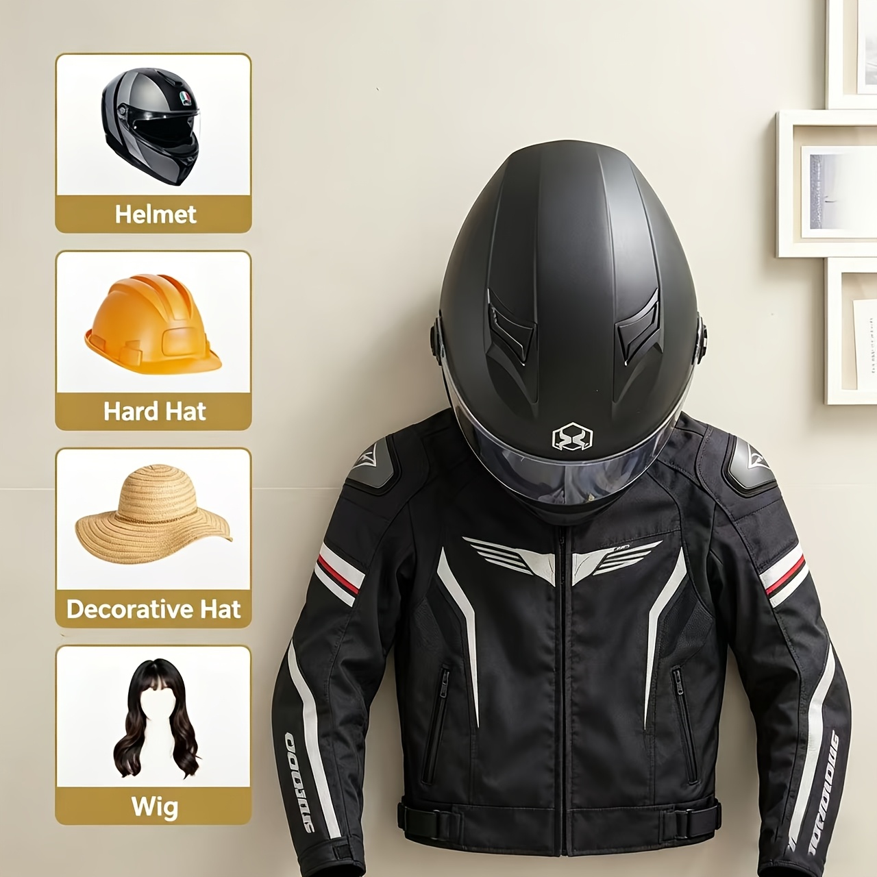 Держатель для мотоциклетного ш – обзор и цена Cycling Gear Wall Storage