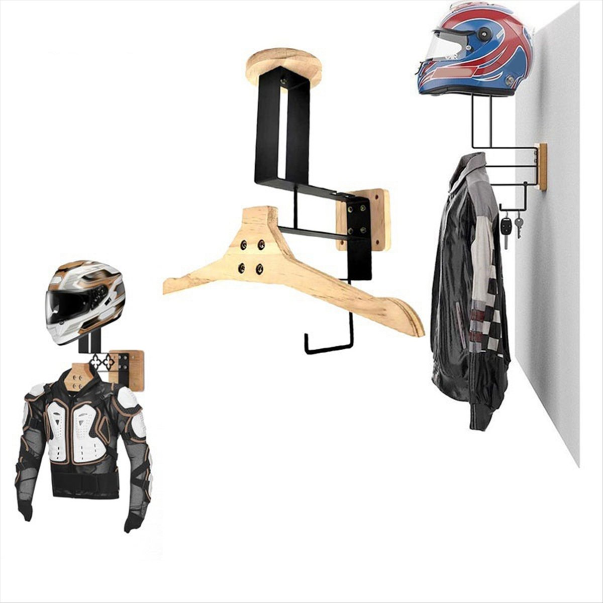 Новинка! Деревянный настенный  – обзор и цена Cycling Gear Wall Storage