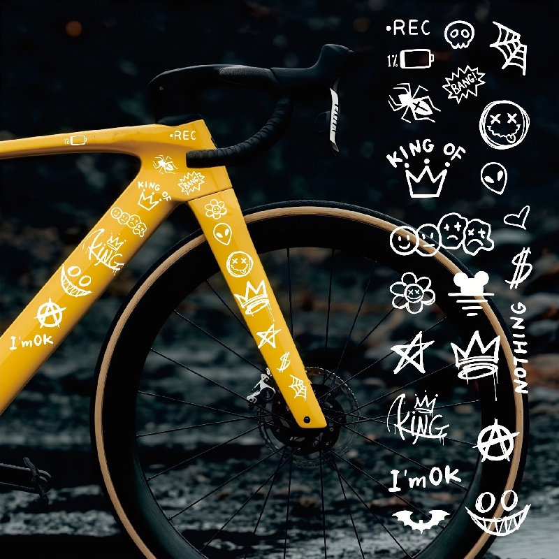1 комплект наклеек с граффити- – обзор и цена Cycling Gear Storage Rack