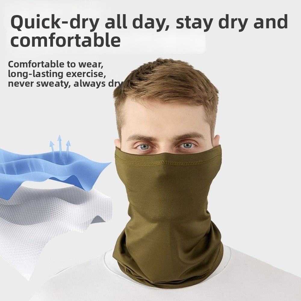 Спортивная быстросохнущая маск – обзор и цена Cycling Face Mask