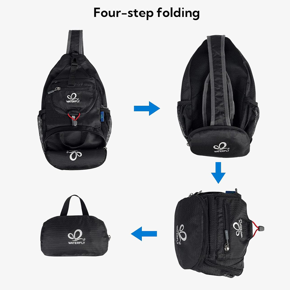 Нагрудная сумка WATERFLY, мале – обзор и цена Cycling Backpack