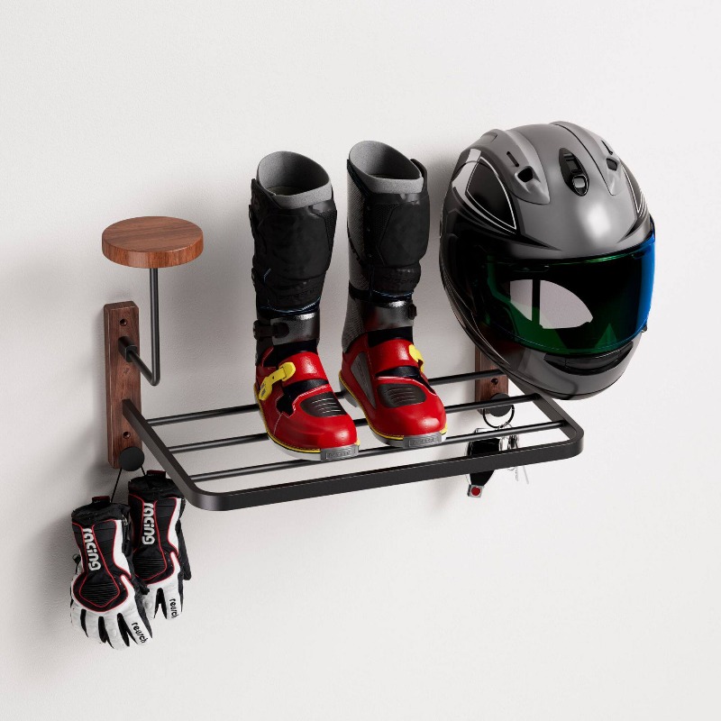 Многофункциональный настенный  – обзор и цена Cycling Gear Wall Storage
